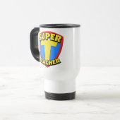 Superlehrer-Reise-Tasse Reisebecher (Vorderseite Links)