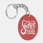 Superlehrer Schlüsselanhänger (Vorderseite links)