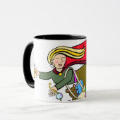 Superlehrer Tasse (Vorderseite Links)