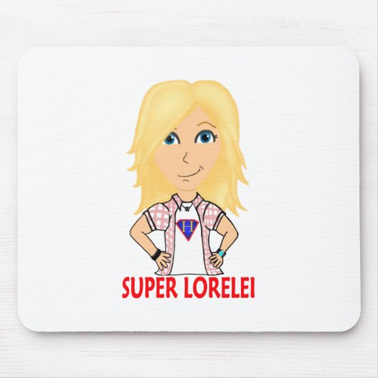 SuperLorelei Mousepad (Vorne)