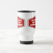 Supermacht Custom Travel Mug Reisebecher (Mittel)