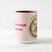 Supermacht für die Tasse von Mamas (Zentrum)