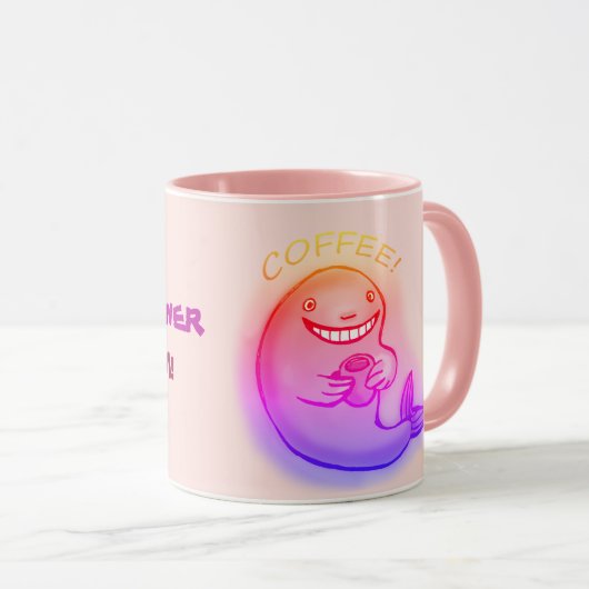 Supermacht für die Tasse von Mamas (VorderseiteRechts)