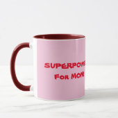 Supermacht für Mama Tasse (Links)