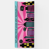 Supermädchen Banner (Vertikal)