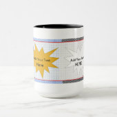 Supermädchen-Kaffee-Tasse Tasse (Zentrum)