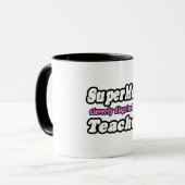 SuperMama.. Lehrerin Tasse (Vorderseite Links)
