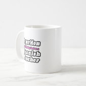 SuperMama.. Spanischlehrer Kaffeetasse (Vorderseite Links)
