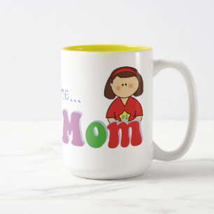 SuperMama-Tasse Zweifarbige Tasse