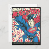 Superman 12 postkarte (Vorne/Hinten)