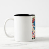 Superman 12 zweifarbige tasse (Links)