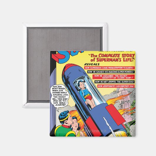Superman #146 magnet (Vorderseite/Rückseite)
