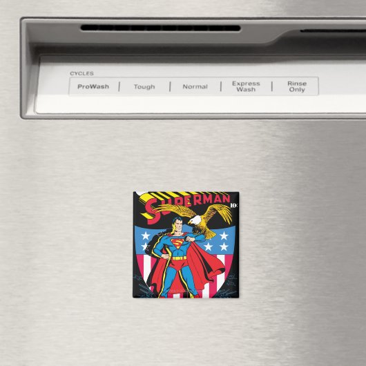 Superman #14 magnet (In Situ (Geschirrspüler))