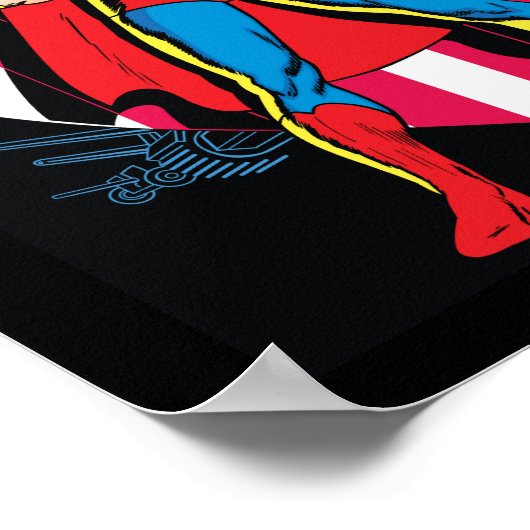 Superman #14 poster (Ecke)