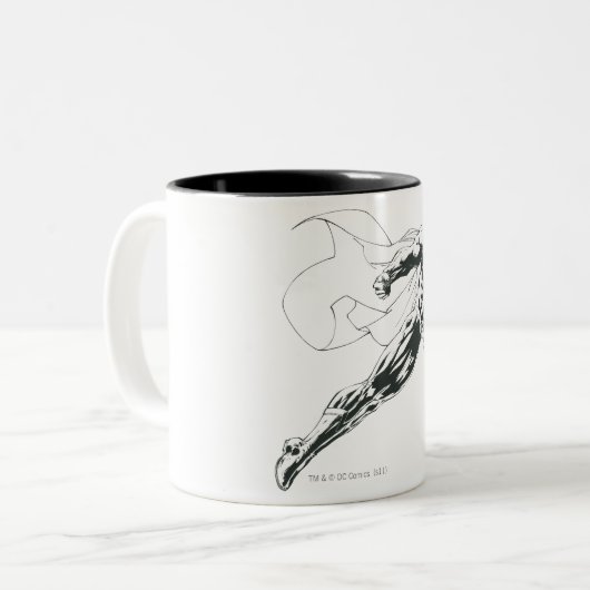 Superman 16 zweifarbige tasse (Vorderseite Links)