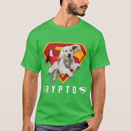 Superman 2025 Movie Krypto Shield friends T-Shirt (Vorderseite)