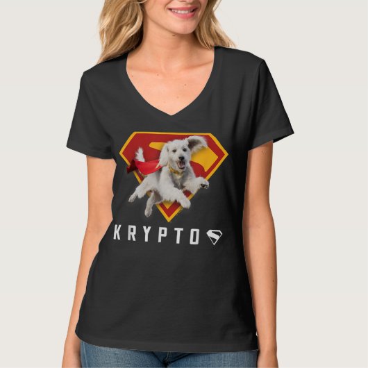 Superman (2025 Movie) Krypto Shield T-Shirt (Vorderseite)