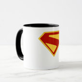 SUPERMAN (2025 Movie) S-Shield T-Shirt Tasse (Vorderseite Links)
