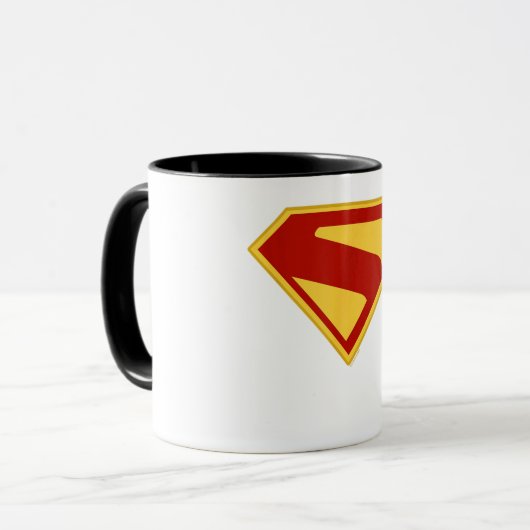 SUPERMAN (2025 Movie) S-Shield T-Shirt Tasse (Vorderseite Links)
