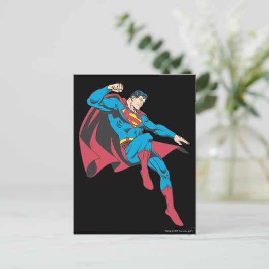 Superman 20 postkarte (Stehend Vorderseite)