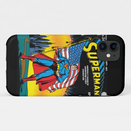 Superman #24 Case-Mate iPhone hülle (Rückseite (Horizontal))