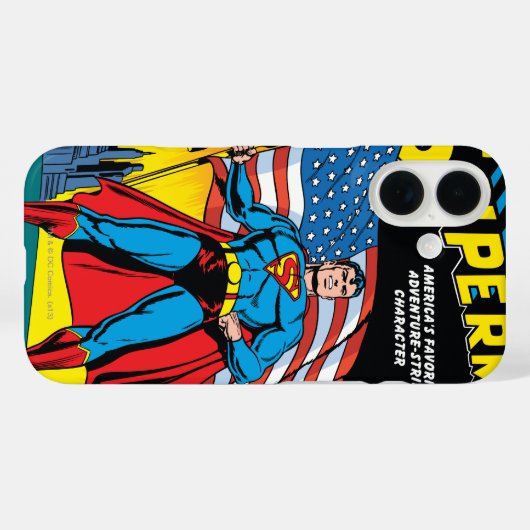 Superman #24 Case-Mate iPhone hülle (Rückseite (Horizontal))