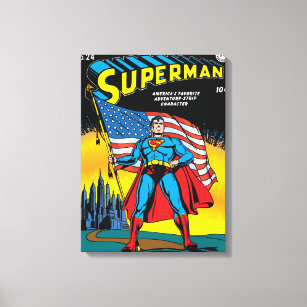 Superman #24 leinwanddruck