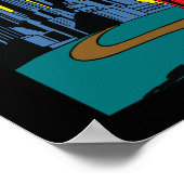 Superman #24 poster (Ecke)