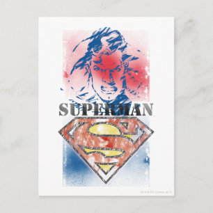 Superman 28 postkarte