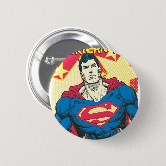 Superman 29 button (Vorne & Hinten)