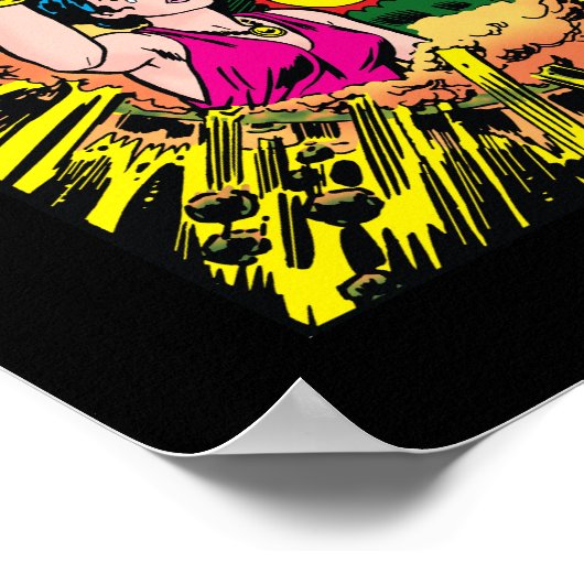 Superman #300 poster (Ecke)