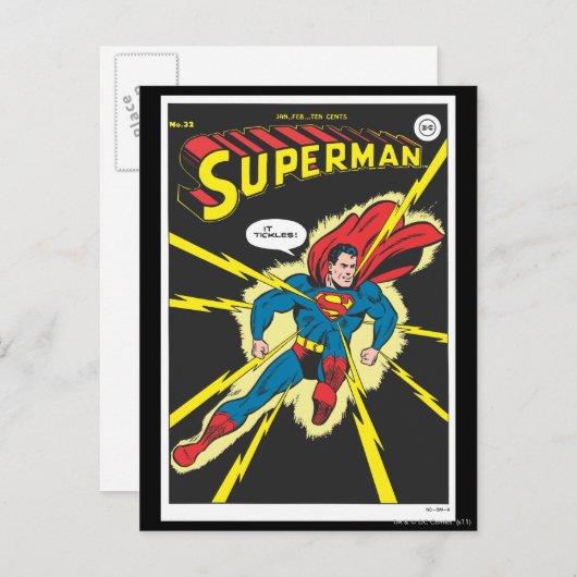 Superman #32 postkarte (Vorne/Hinten)