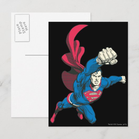 Superman 34 postkarte (Vorne/Hinten)