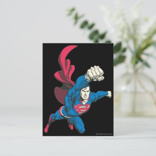 Superman 34 postkarte (Stehend Vorderseite)