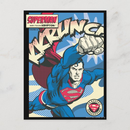 Superman 39 postkarte (Vorderseite)