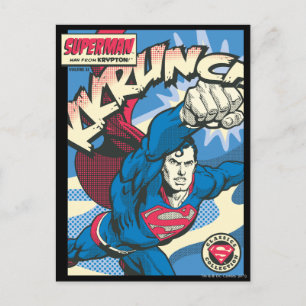Superman 39 postkarte