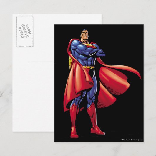Superman 3 postkarte (Vorne/Hinten)