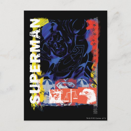 Superman 43 postkarte (Vorderseite)