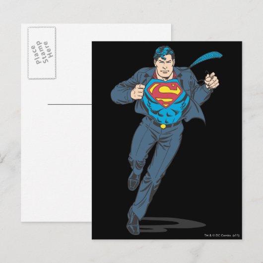 Superman 48 postkarte (Vorne/Hinten)