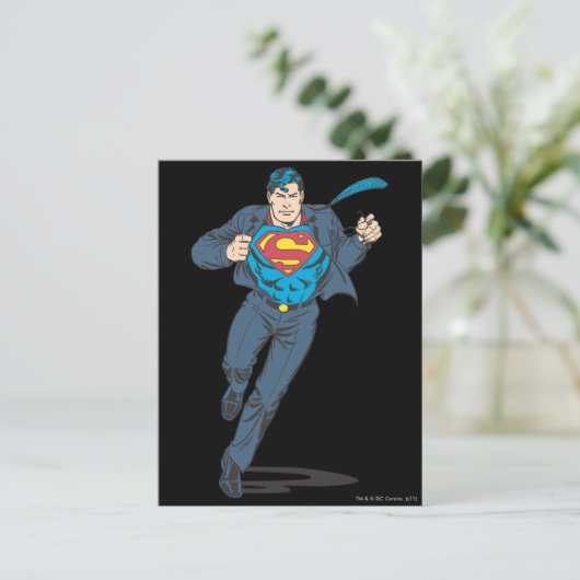 Superman 48 postkarte (Stehend Vorderseite)