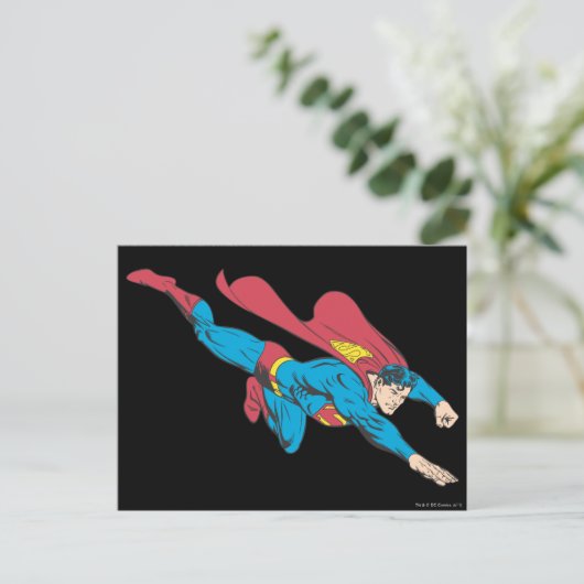 Superman 50 postkarte (Stehend Vorderseite)