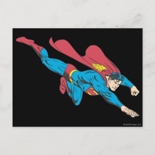 Superman 50 postkarte