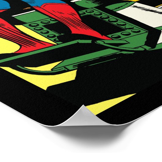 Superman #52 poster (Ecke)