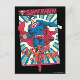 Superman 56 postkarte