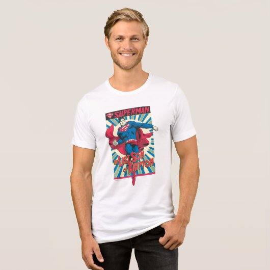 Superman 56 Tri-Blend shirt (Vorderseite voll)