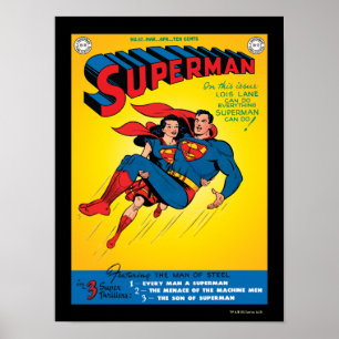 Superman #57 poster