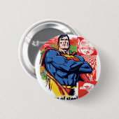 Superman 58 button (Vorne & Hinten)