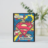 Superman 66 postkarte (Stehend Vorderseite)