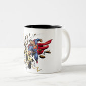 Superman 68 zweifarbige tasse (VorderseiteRechts)