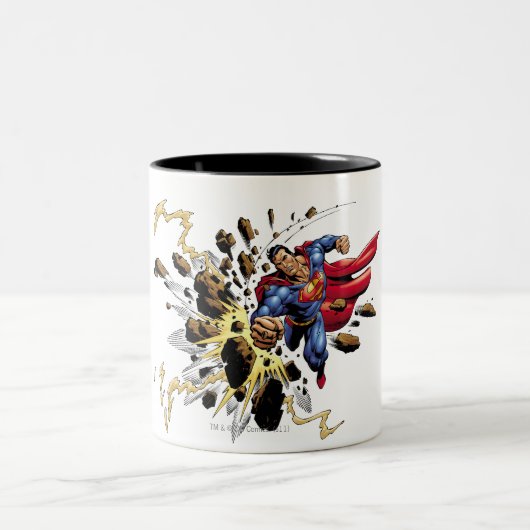 Superman 68 zweifarbige tasse (Mittel)